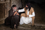 Jesus healing the lame man