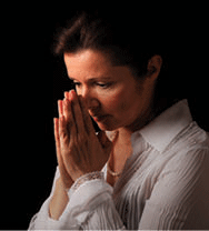 Woman praying